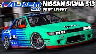 Falken Tires Nissan Silvia S13 Livery | Car Parking Multiplayer