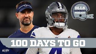 100 Questions for 100 Days Until the Dallas Cowboys Season | DLLS Cowboys Podcast
