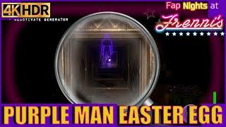 Purple Man Easter Egg | 4K | Fap Nights At Frenni's Night Club Gameplay