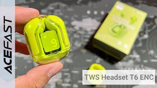 ACEFAST TWS Headset Crystal T6 ENC