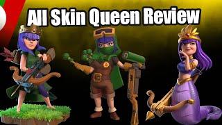 all skin Queen Review #clashwithtai #TAIGaming #clashofclans