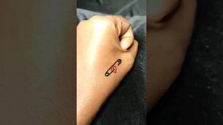 very simple cute tattoo design #shorts #trending #viral #ytshorts