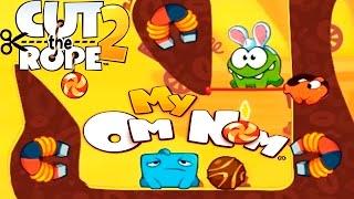 Ам Ням Cut the Rope 2 #12 (уровни 60-64) Детское видео игровой мультик Let's play