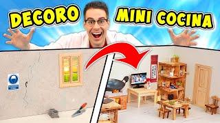 Decoro la COCINA MINIATURA JAPONESA | El Gallinero de Mike