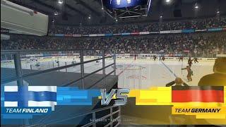 Finland vs Germany | IIHF™ Ice Hockey World Championshp Latvia