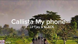 Calling my phone - Lil Tjay & 6Lack ( lyrics lagu )