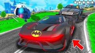 POLIZEI verfolgt OP BATMAN AUTO in GTA 5! (Polizei vs. Dieb)