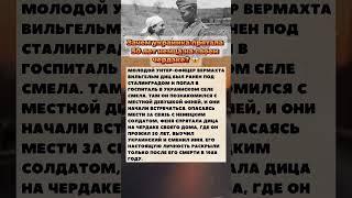 Зачем Украинка Прятала Немца 50 Лет на Чердаке #история