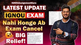  IGNOU June 2025 Exam CONFIRMED! War Situation Over | Good News for Students #IGNOU #ExamUpdate