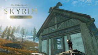 Skyrim AE - Легенда, Выживание и Лучник! 16 Строим второе поместье.