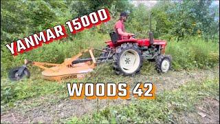 YANMAR 1500D BUSH HOGGING