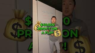 $40K Flip Profit  #shorts #realestateinvesting #whiteboard #fixandflip