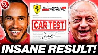 Ferrari JUST LEAKED FIRST DETAILS of Hamilton's Ferrari TEST DRIVE!