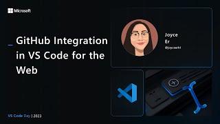 GitHub Integration in VS Code for the Web