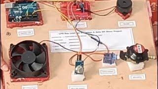 Lpg gas leakage detection with auto turn off using aurdino minor project in electrical engineering