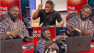 Okatakyie Afrifa Leaks Phone Call With Sammy Gyamfi Live On His Show Begging To Cease Fire. 