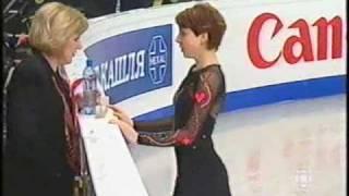 Irina Slutskaya 2005 World LP Wonderland (CBC Canada Commentary)