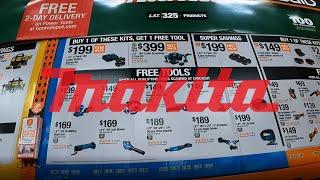 Самые крутые акции на Макиту в HomeDepot на Чёрную Пятницу|Makita Deals at HomeDepot on BlackFriday