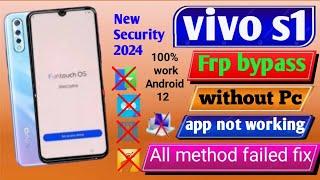 vivo S1 frp bypass without pc android 12 | New track 2024 | easyshare not work fix