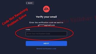 EA Account Fix Verification Code Not Receiving Problem Solve In Apex Legends Mobile