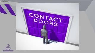 Contact Doors script for Unity