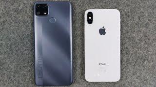 iPhone X Vs Realme C25s | Speed Test