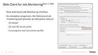 Web client for HFSS Job Monitoring 2024R2