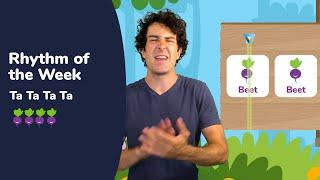 Rhythm of the Week #2 - Beet Beet Beet Beet (Ta Ta Ta Ta) w/ Mr. Rob - Rhythm Activity for Kids