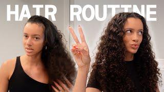 Low-Maintenance Styles  My Hair Routine + Curly Products