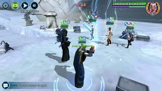 SWGoH: GA 3v3 See + Tambor vs Kenobi + Cat