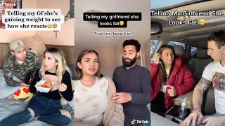 Telling Girlfriend She’s Fat Prank TikTok Compilation