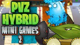 СЛОЖНЕЙШИЙ УРОВЕНЬ | PVZ HYBRID MINI GAMES (2/?)