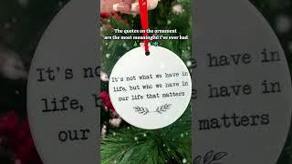 Family, Friends Ceramic Ornament | Teezwonder  #christmas #gift #christmas2023 #teezwonder #ornament