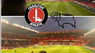 Into the top 2! Charlton vs Derby County matchday vlog