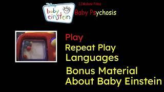 Baby Psychosis (2006) (Baby Einstein, Not For Kids) DVD Menu (FAKE)