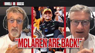 "Lando was MAGIC!" | Eddie Jordan and David Coulthard react to Imola & respond to Horner coverage