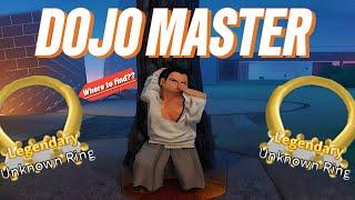 HOW TO FIND THE DOJO MASTER'S LOST 2 RINGS IN JUJUTSU PIECE ROBLOX