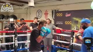 Gennady Golovkin Looking Sharp in Training