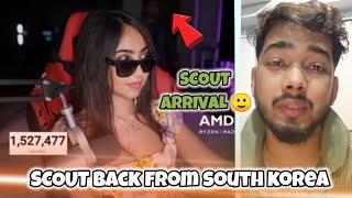 Scout arrives at kaashvi house from Korea  | Scout calls kaashvi  #scout #kaashplays