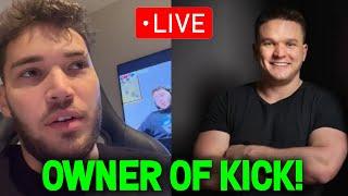 Adin Ross Stream With Eddie... (Owner of Kick)