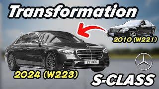 What is way to upgrade the 2010 Mercedes S-Class to the latest model? different W221 and W223?