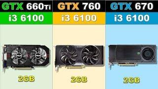 GTX 660Ti vs GTX 760 vs GTX 670 Newest Games Benchmarks @1080p