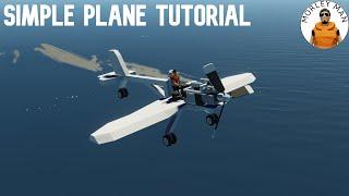 5 Minute, Easy Plane Tutorial l Stormworks Build & Rescue