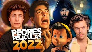 Las 10 PEORES PELÍCULAS del 2022