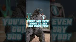 What kind of sneeze is that?! #godzilla