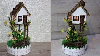 Осенние поделки. Поделки из природных материалов. Handmade DIY. Home decorating ideas. DIY.