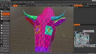 CINEMA 4D 3DCOAT UV MAP / BP 3D PAİNT URETIM HATTI