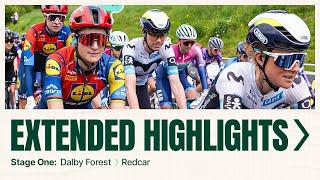 WILL THEY GET CAUGHT?!  | 2025 Lloyds Tour of Britain Women Stage One Extended Highlights
