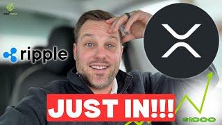 JUST IN! Ripple XRP News!! 