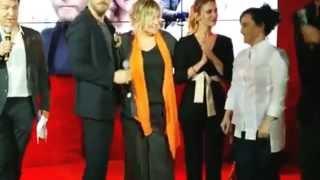 Kivanc , farah , Hilal Saral ,ece yörenç in cannes t.v festival (2)